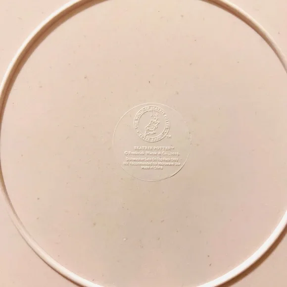 Beatrix Potter Peter Rabbit Set of 8 Plates Bamboo Fibre Easter - SEE NOTES - Picture 6 of 11